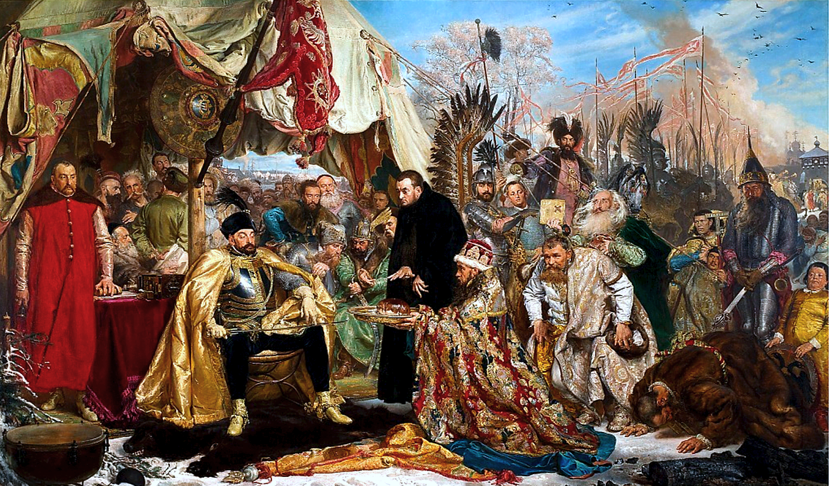 Ян Матейко. «Баторий под Псковом». 1873 г.