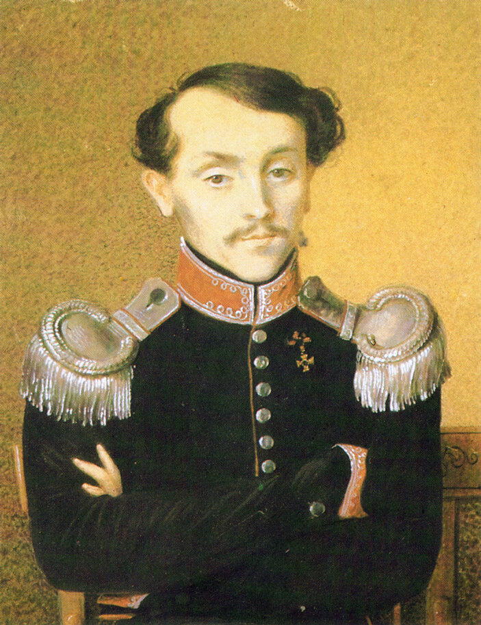 Nicolay Ilyich Tolstoy (1794—1837) Граф Николай Ильич Толстой. Автор портрета неизвестен. Источник: Википедия