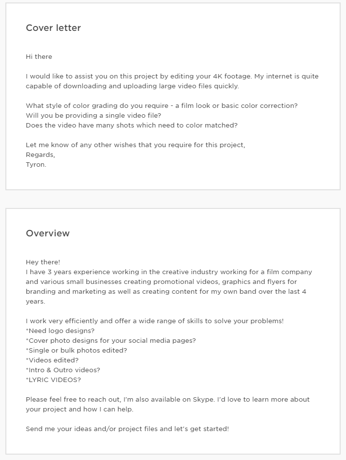 Исследование на UpWork - Cover Letter глазами Клиента (Часть 1.5)