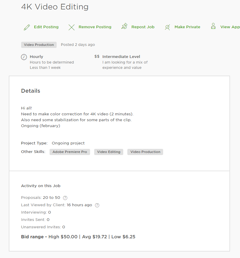 Исследование на UpWork - Cover Letter глазами Клиента