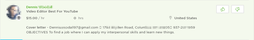 Исследование на UpWork - Cover Letter глазами Клиента