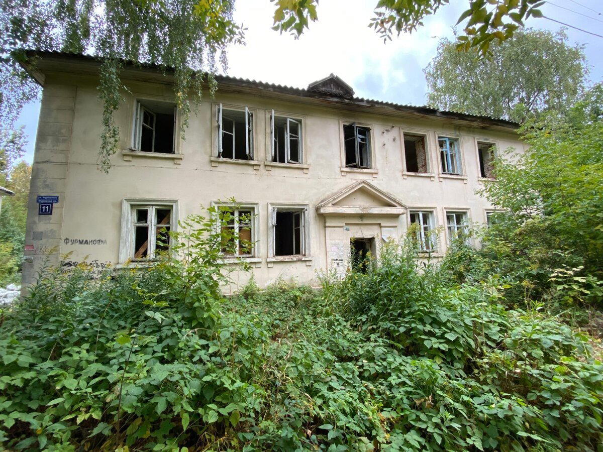 Приехал на обнаруженные заброшенные дома. Местные бомжи захотели меня прогнать специфическим способом