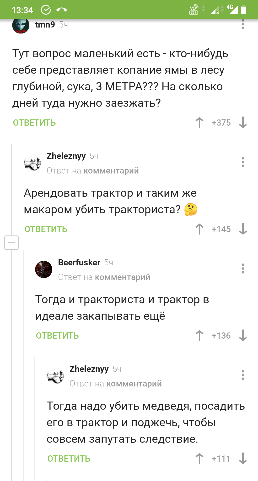 Причем тело