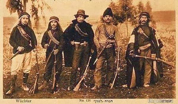 Бывшие махновцы еврейского происхождения в Палестине. 1922
