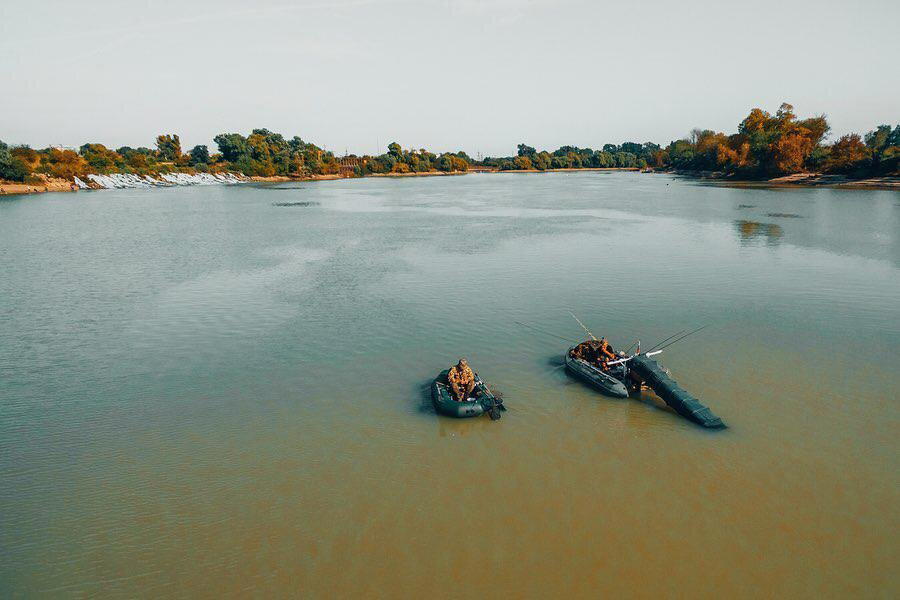 В Краснодаре есть свои водопады. Находятся они в конце Большого острова.