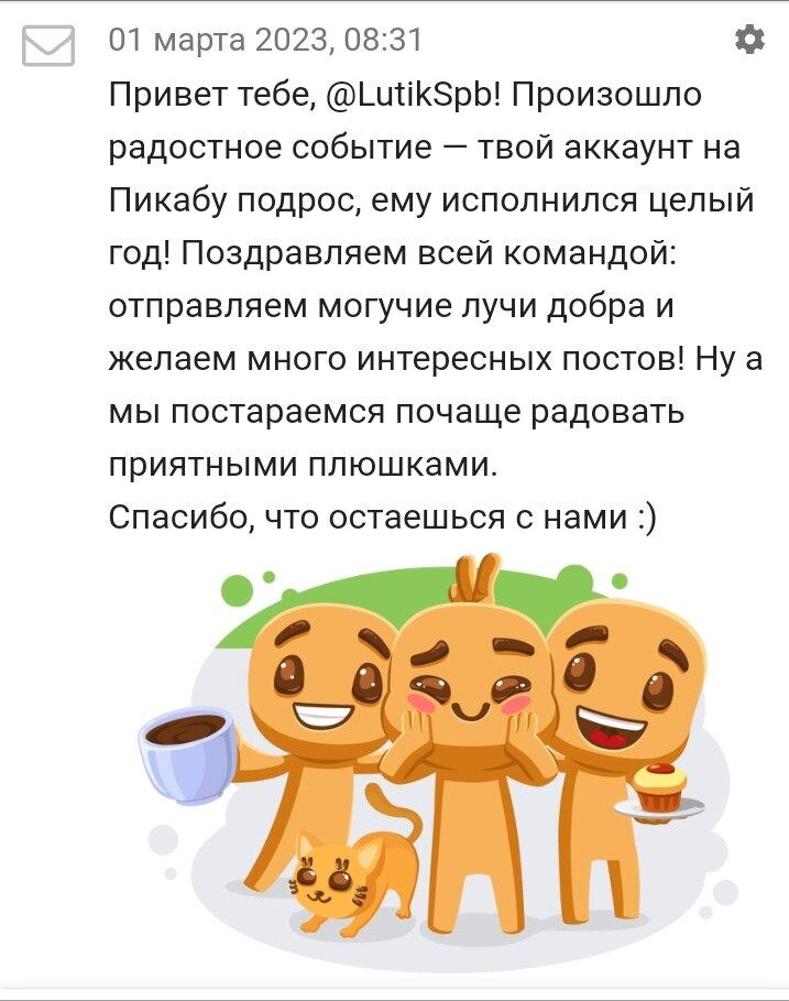 Это был интересный год!