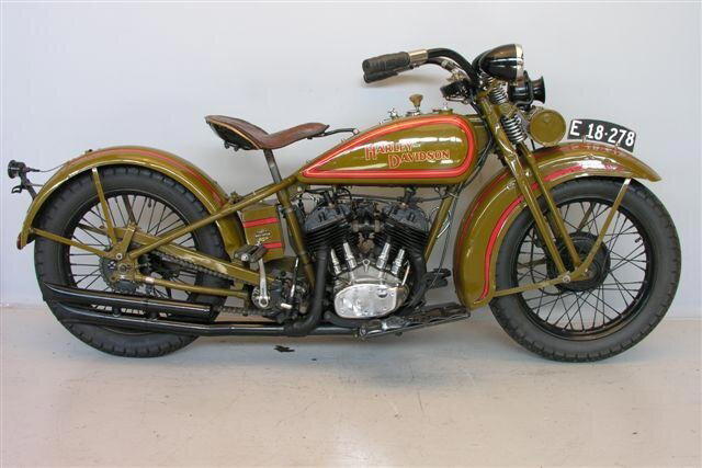 История моторов Harley-Davidson Flathead