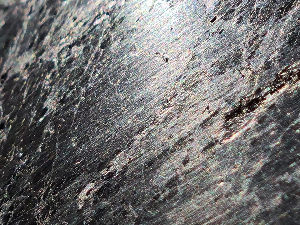 Охотно не поверю. Да, дефектов много, но отчётливо видно глазом, что работали токарным станком. Где этот станок? Ля, где 80% станочного парка СССР? Вот этот начал традицию сломали_доломали_переплавили.