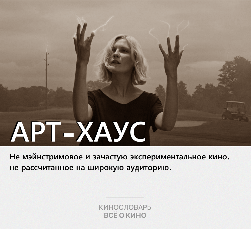 Кинослова. Что такое Арт-хаус.
