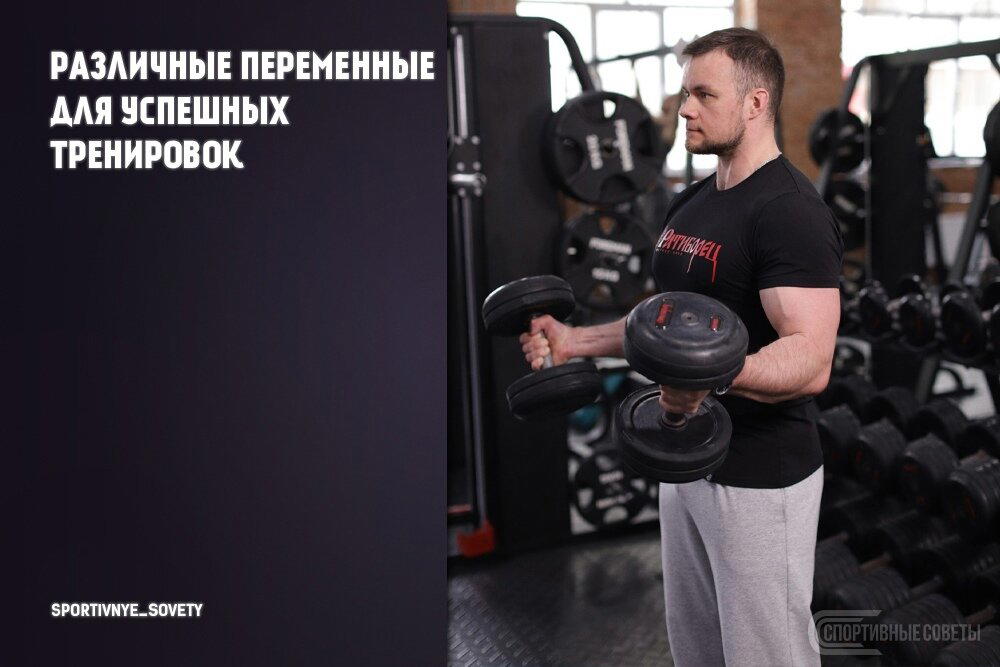 Различные переменные для успешных тренировок