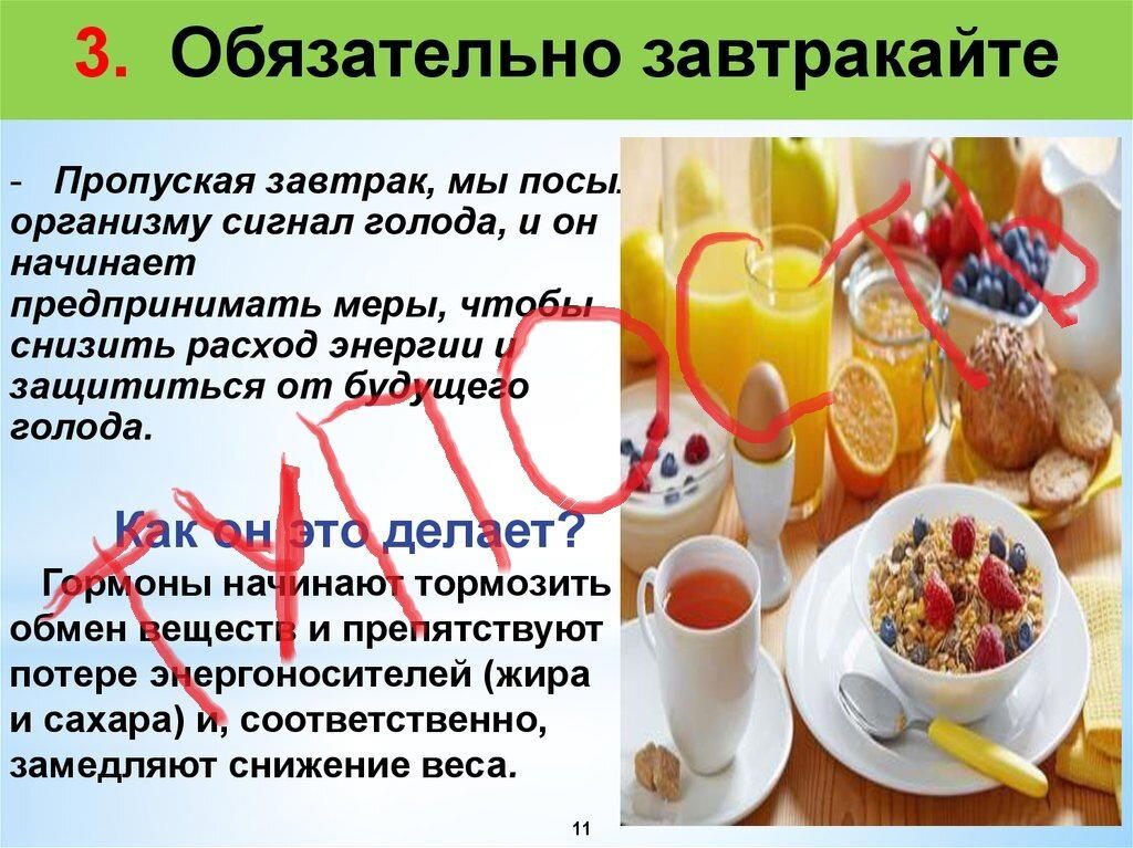 Хочешь похудеть – пропусти завтрак!