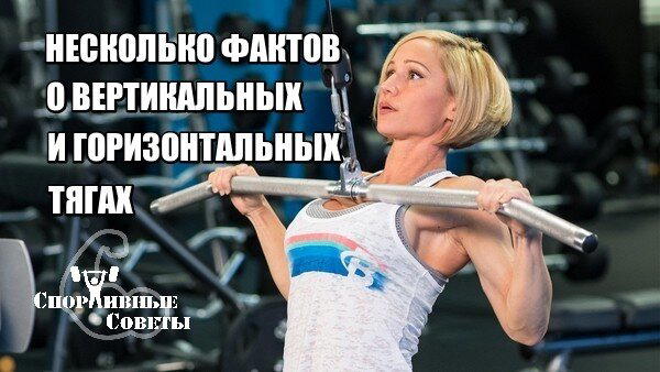 Несколько фактов о вертикальных и горизонтальных тягах