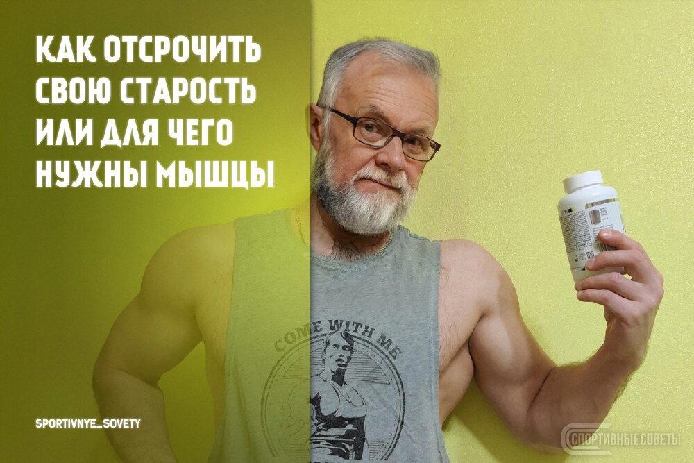 Как отсрочить свою старость или для чего нужны мышцы