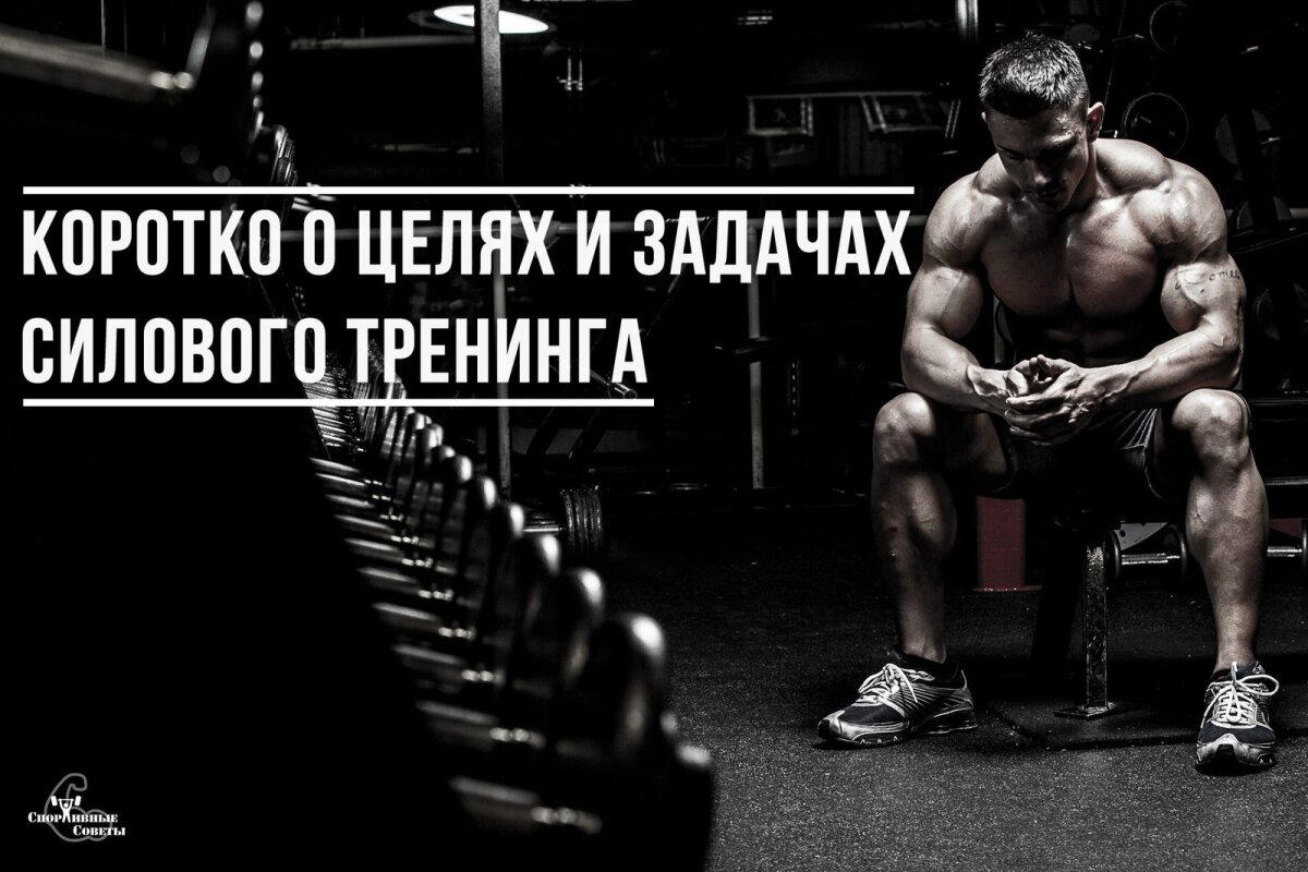 Коротко о целях и задачах силового тренинга