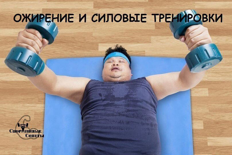 Ожирение и силовые тренировки