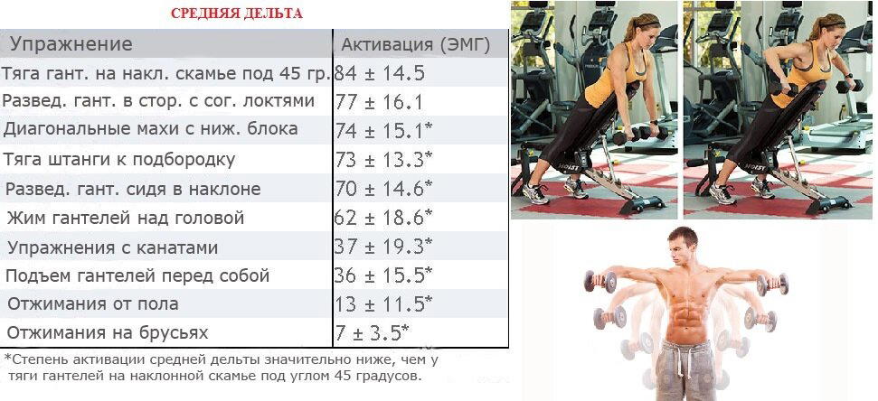 Лучшее упражнение на плечи