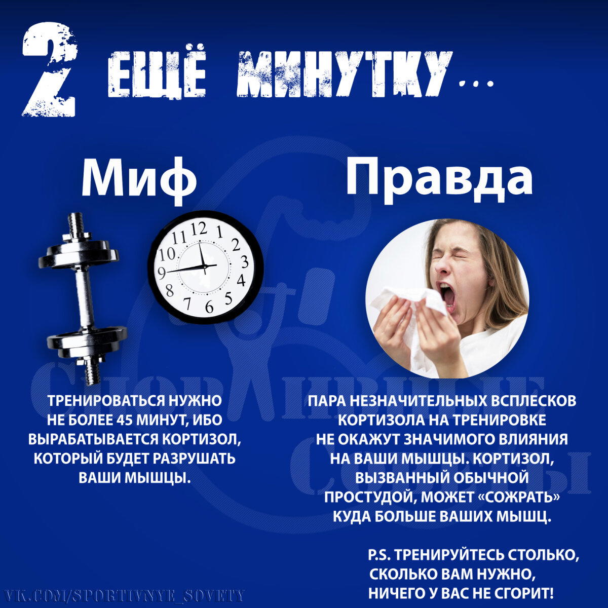 Мифы про тренировки