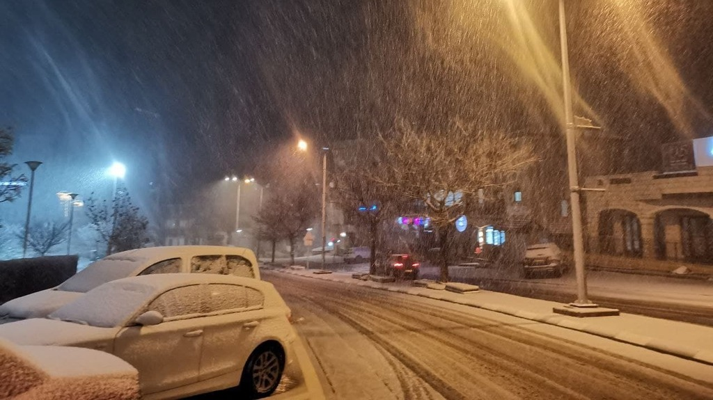 Снежный Израиль