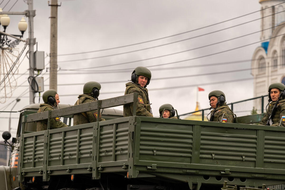 Небольшой бэкстейдж Парад Победы 2022