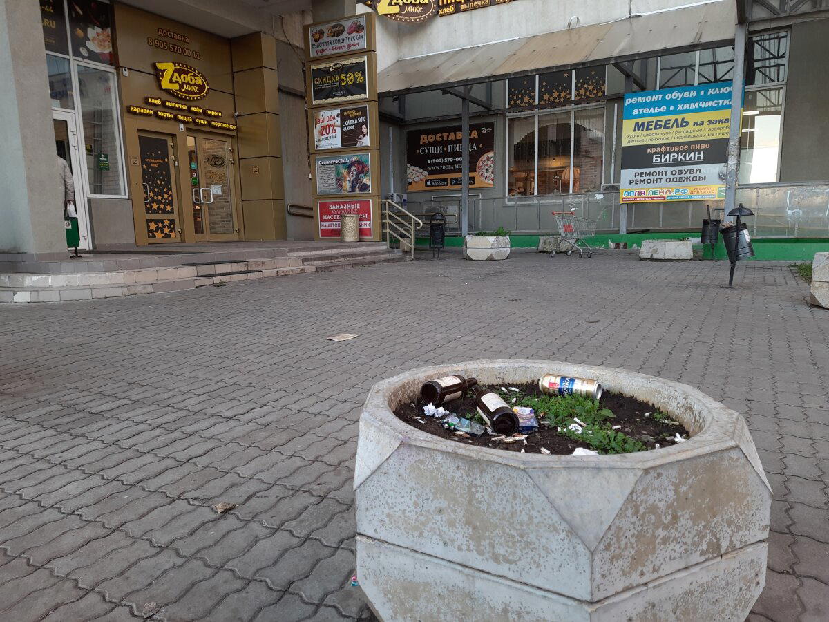 Сколько нужно урн, чтобы мусор не бросали в клумбу?