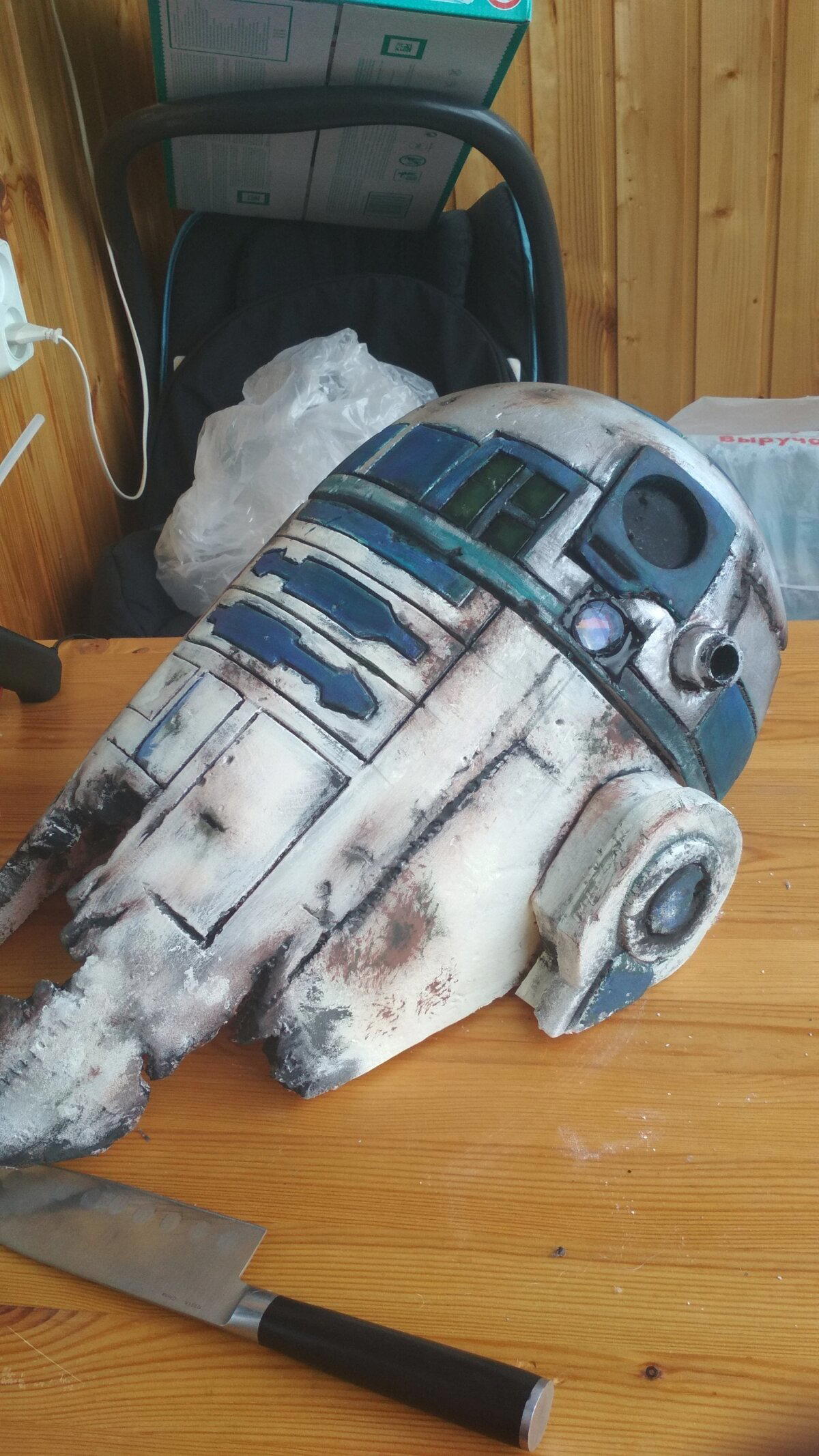 Веном, r2d2 и многое другое из пеноплекса, и не только!
