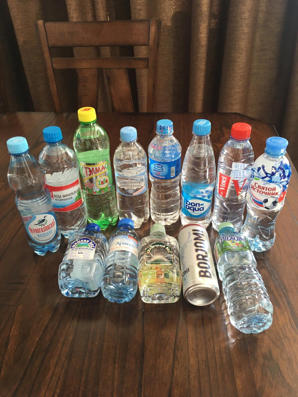Анализ бутилированной воды
