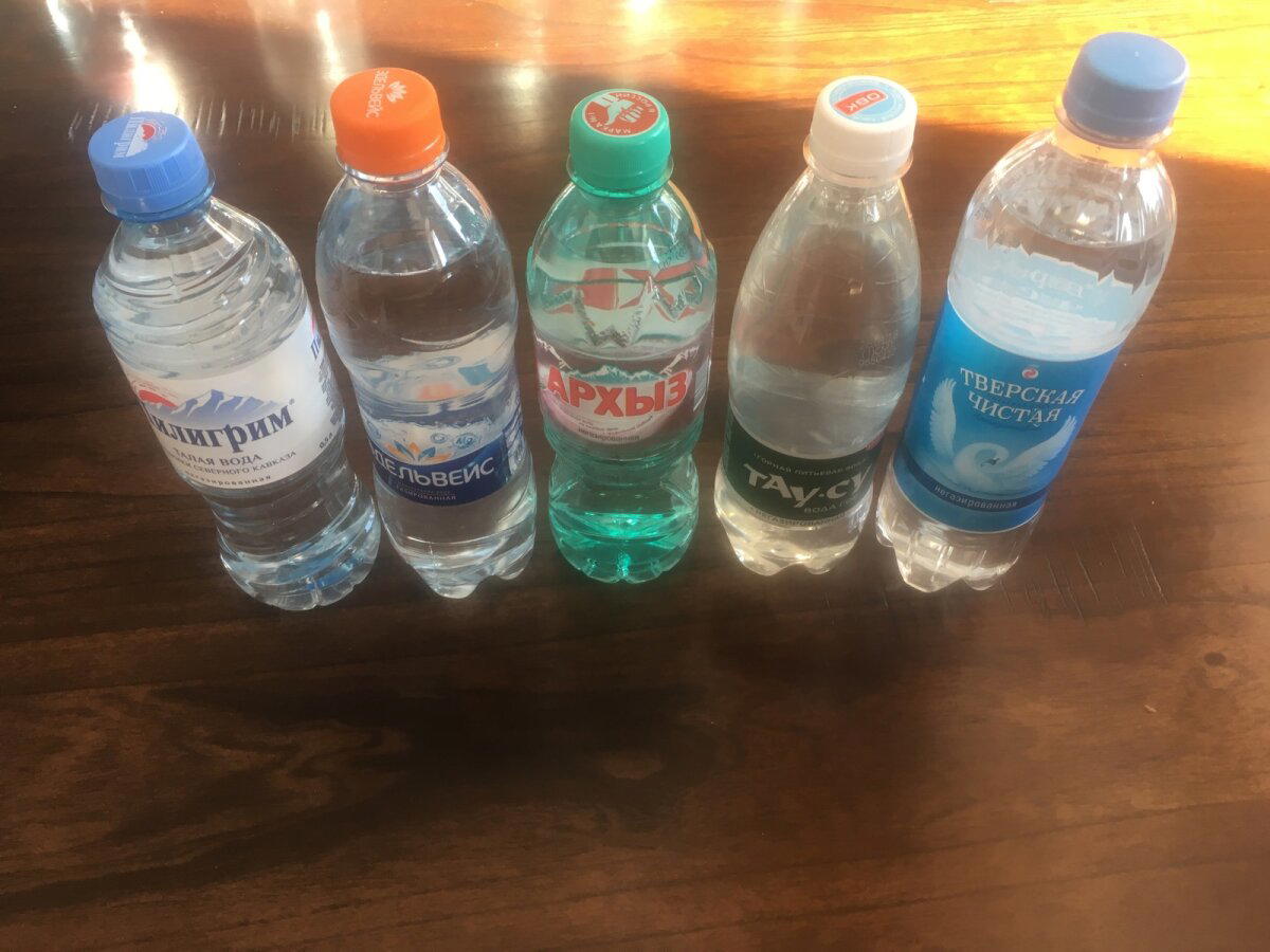 Анализ бутилированной воды