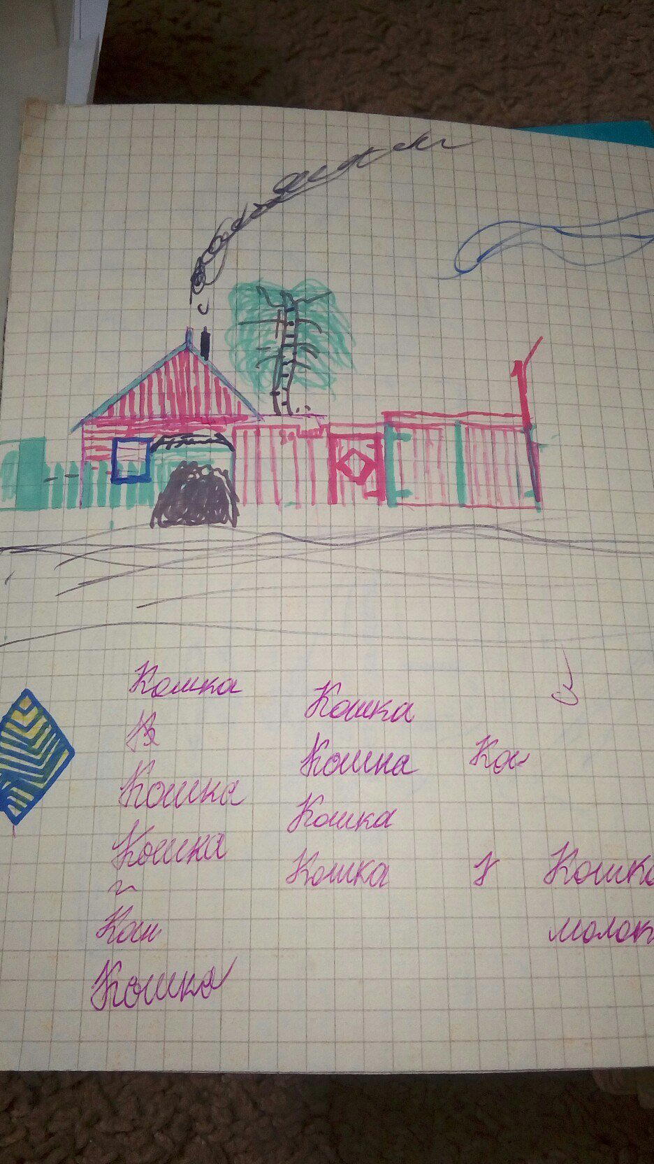 Разбирая старые вещи...