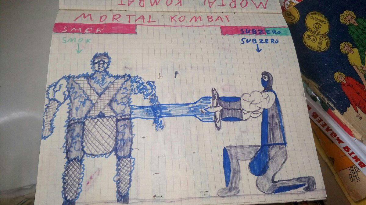 Разбирая старые вещи...