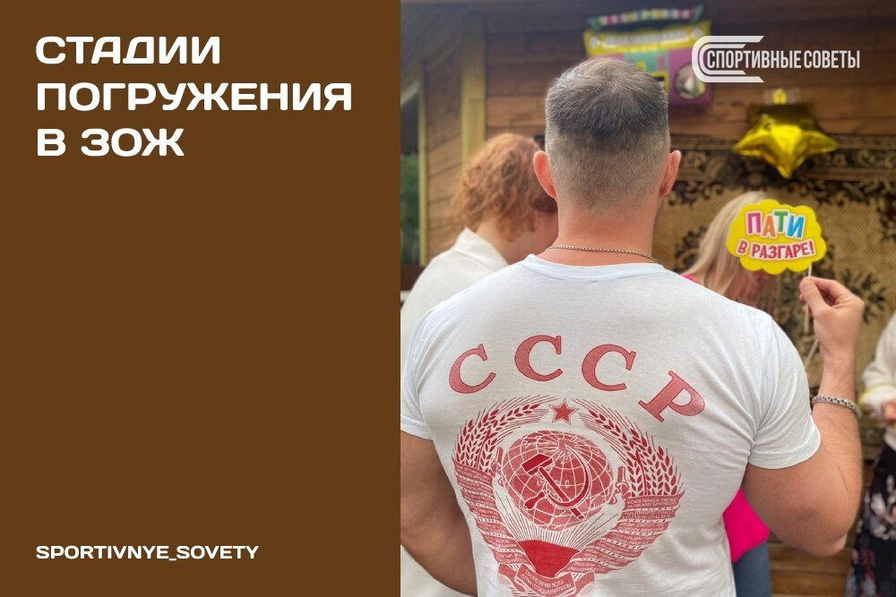 Стадии погружения в ЗОЖ