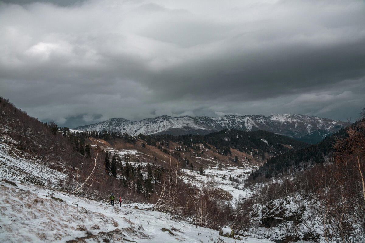 Снег, лёд и скалы