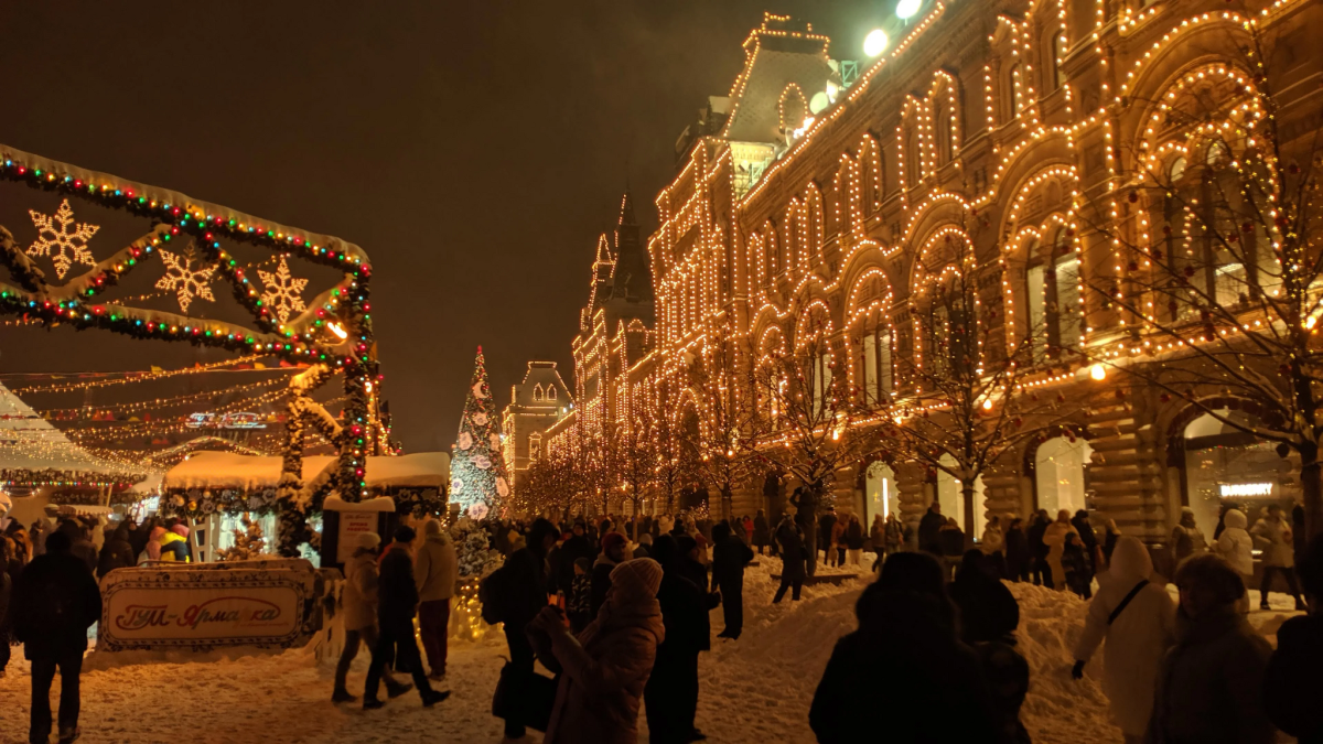 Немного предновогодней Москвы