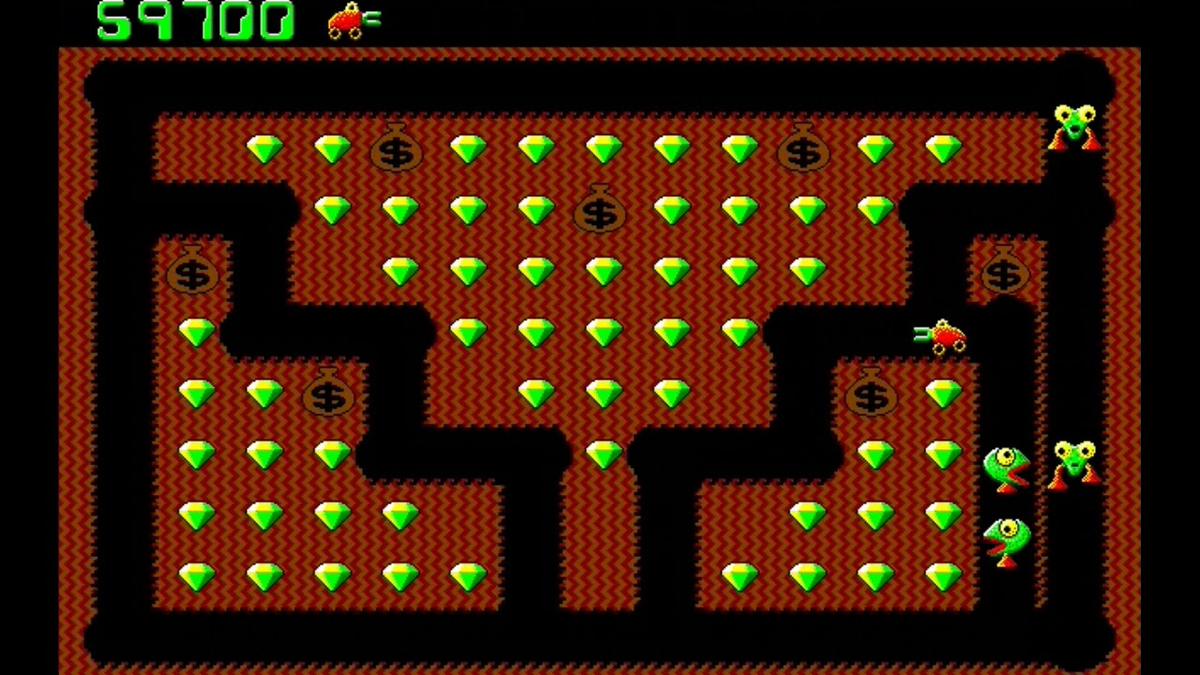 Digger: моя первая игра