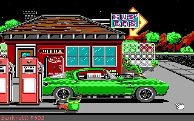 Стрит-рейсинг в игре Street Rod 1989 года