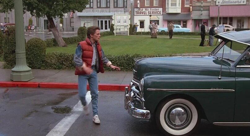 Незаметные детали в фильме "Назад в будущее" (1985)
