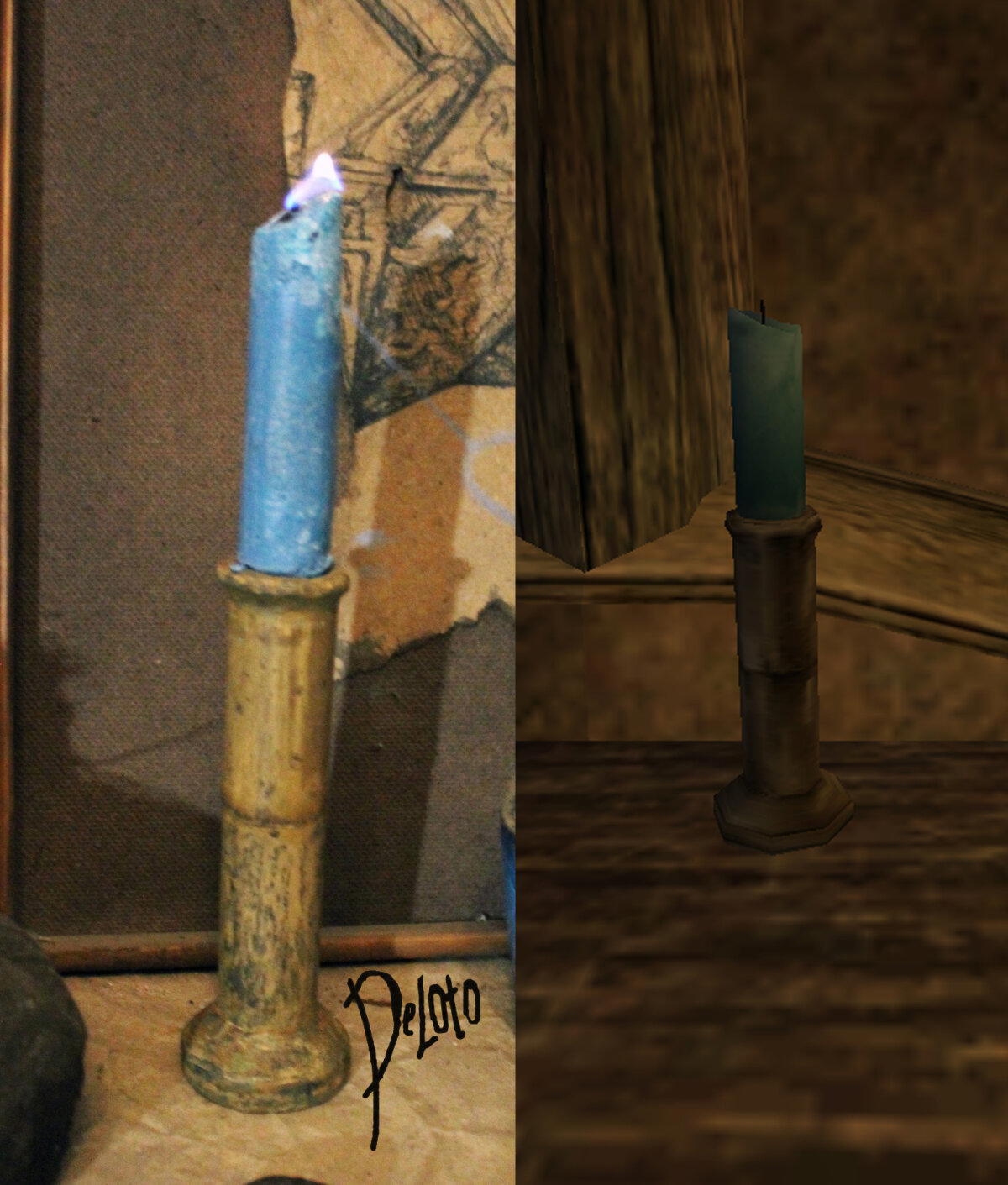 Свечи из игры TES III: Morrowind