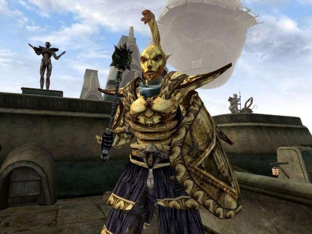Ординатор у храма (по мотивам TES III: Morrowind)