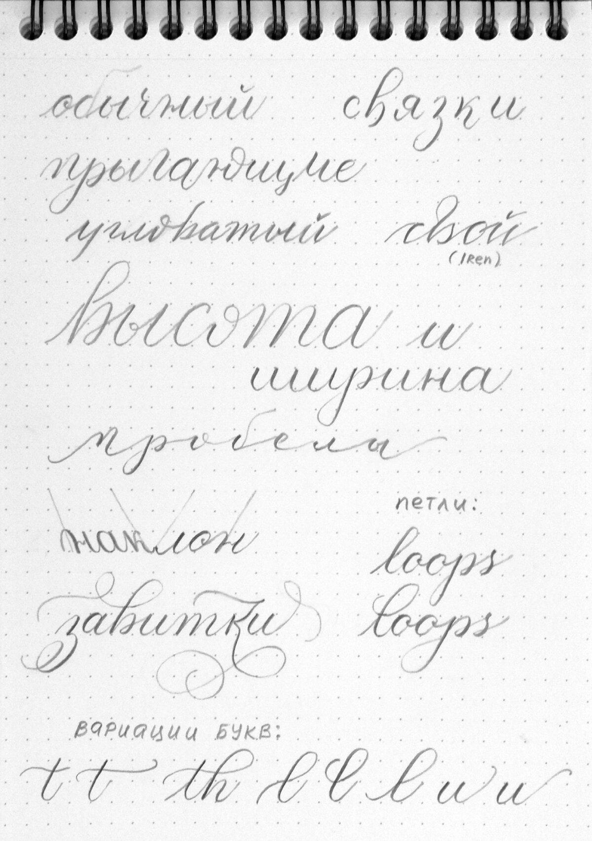 Медитативная каллиграфия. Вариации стилей