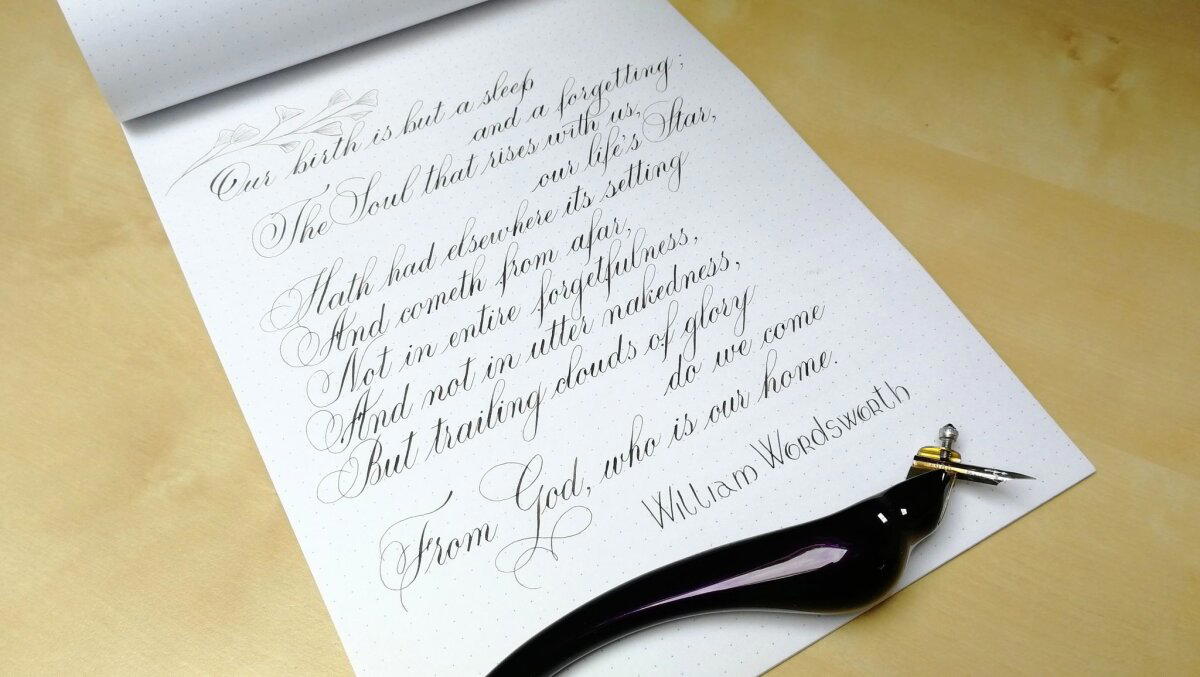 Engrosser's script (вариант Copperplate)