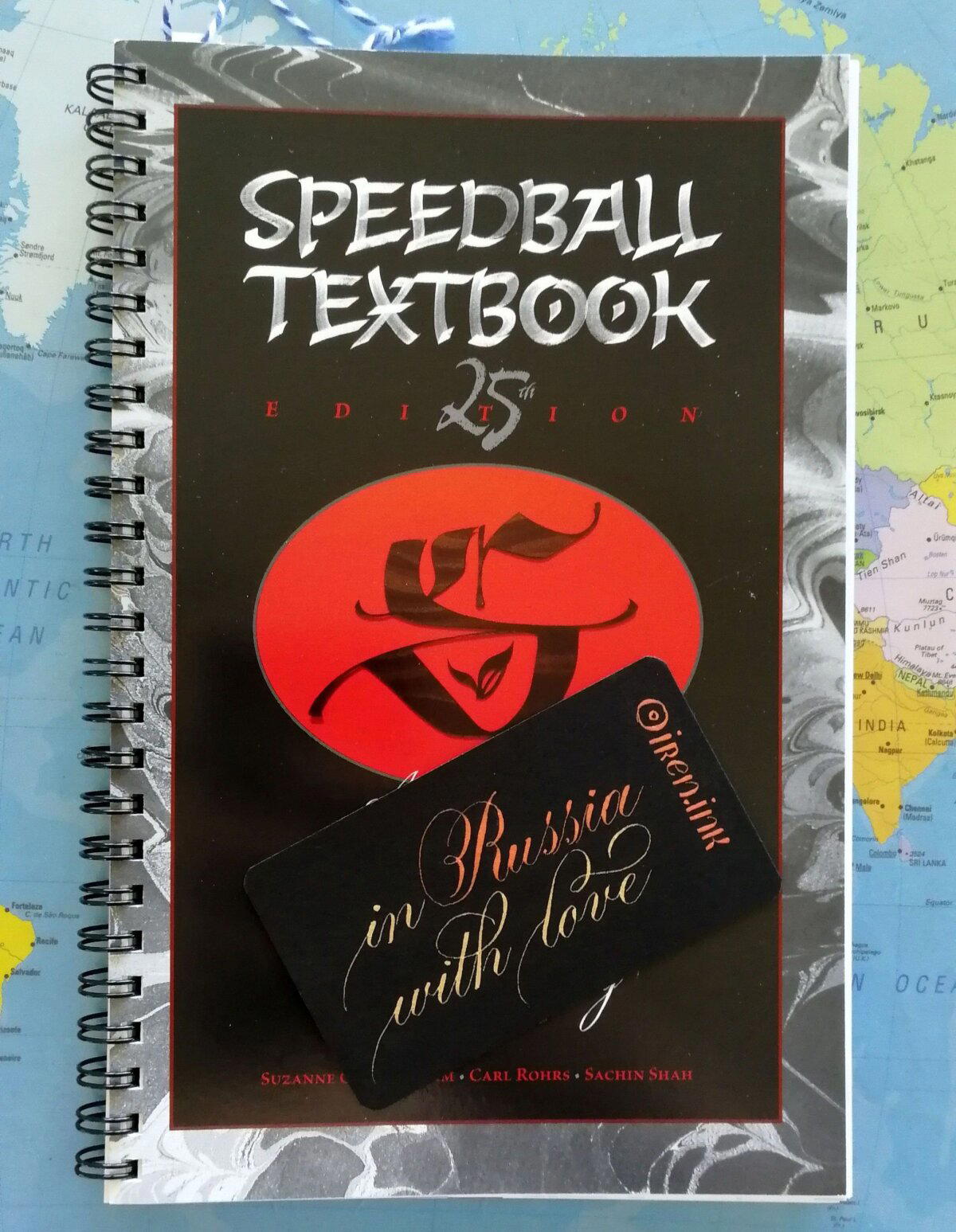 Speedball Textbook 25 выпуск - самый известный журнал для каллиграфов