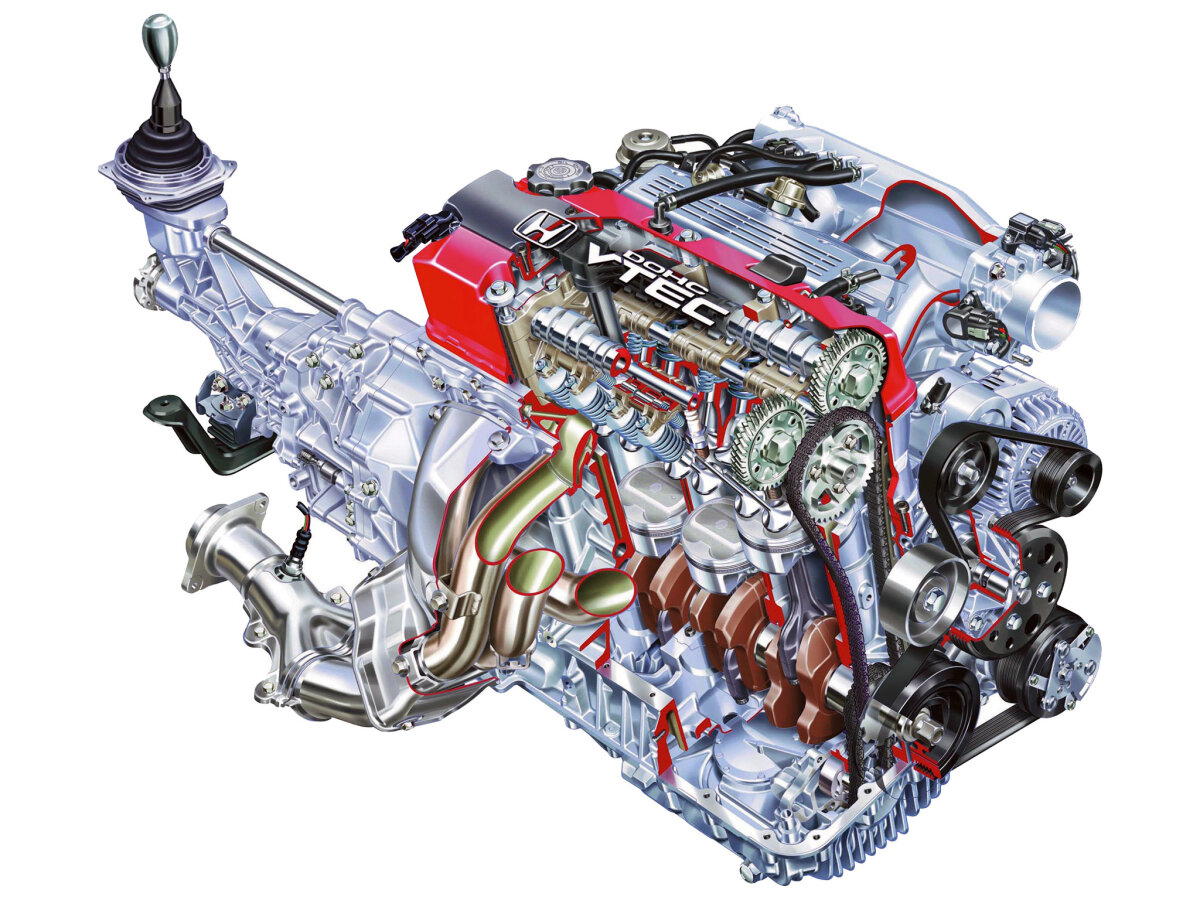 Легендарные японские моторы. Honda F20C