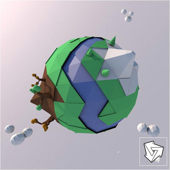 Первые работы в Cinema 4d