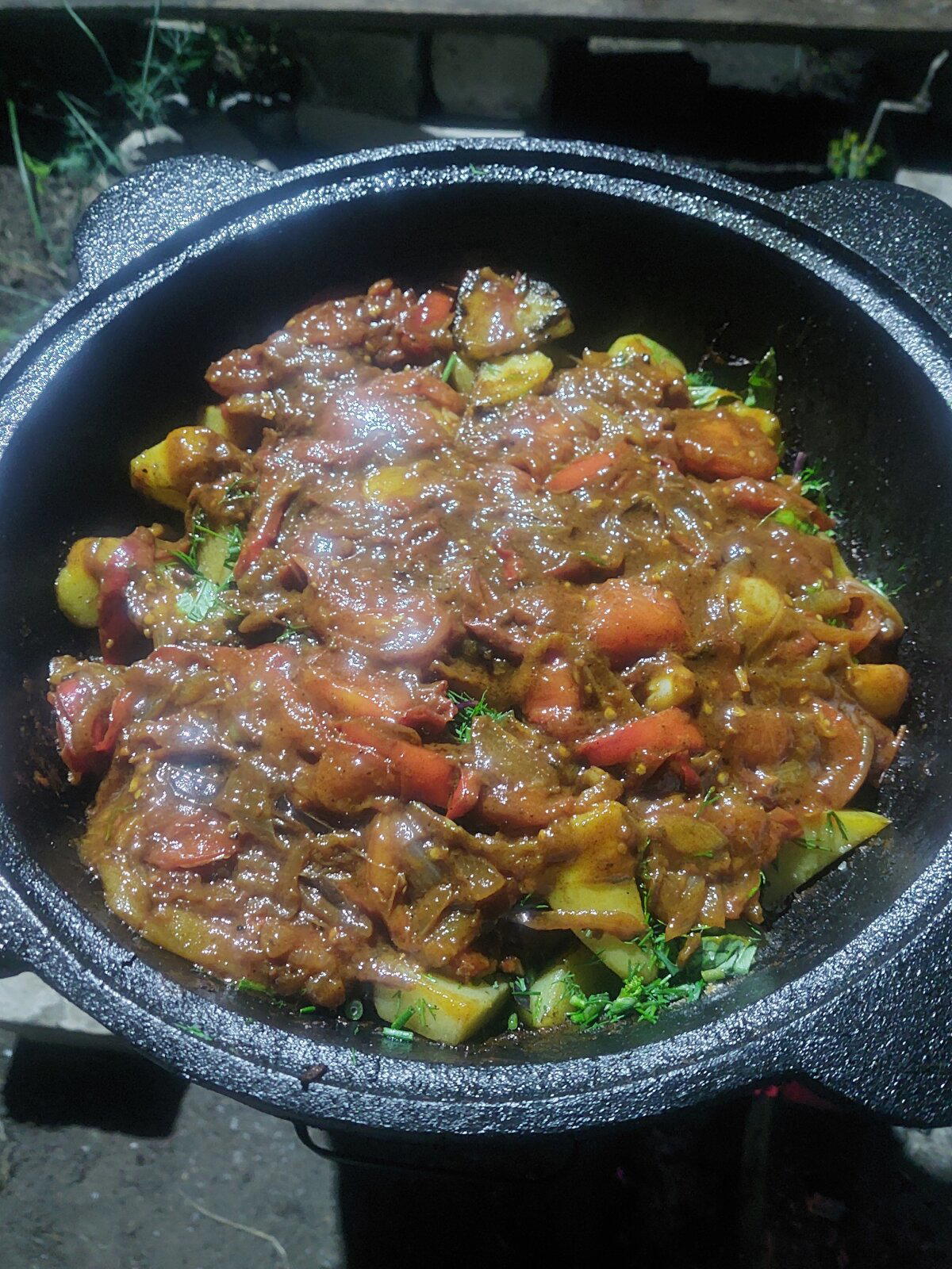 Вкусняшка в казане