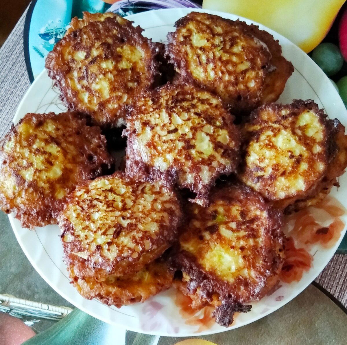 Оладушки из кабачков