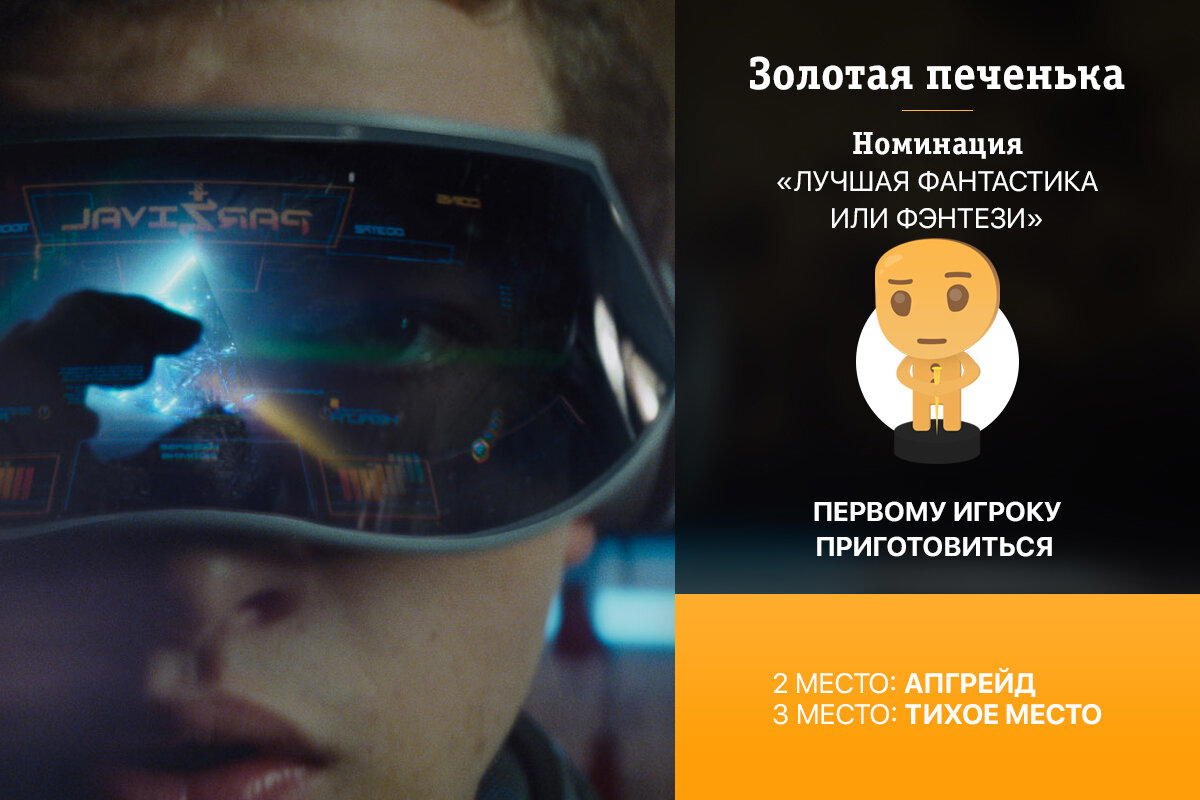 Золотая печенька: Фильмы 2018. Объявление победителей киноопроса (часть 1 из 2).