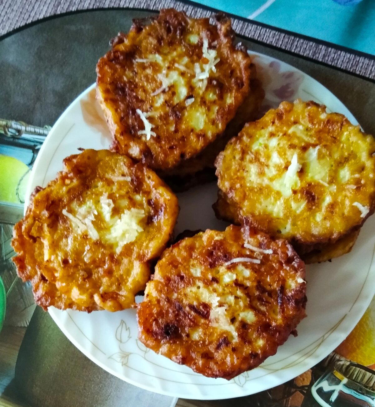 Оладушки из кабачков