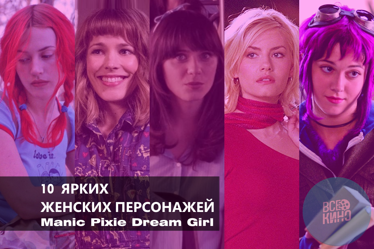 10 ярких представительниц Manic pixie dream girl в кино
