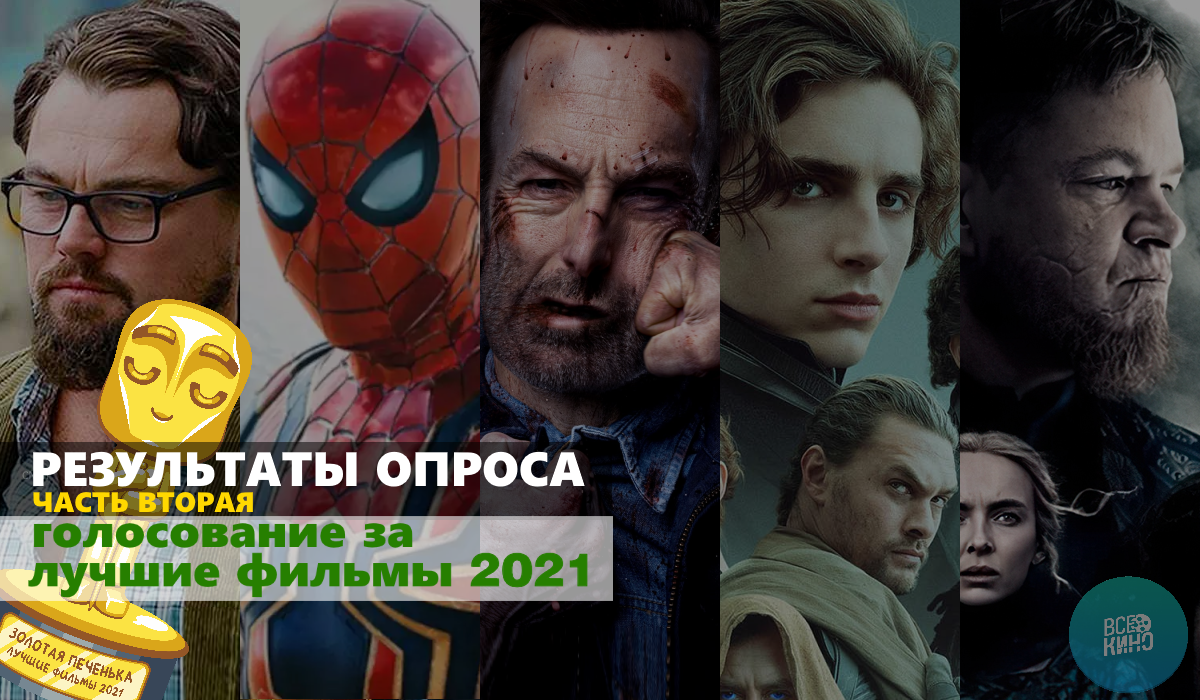 Золотая печенька: фильмы 2021. Победители и результаты опроса (часть 2 из 2)