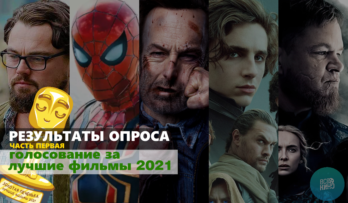 Золотая печенька: фильмы 2021. Победители и результаты опроса (часть 1 из 2)