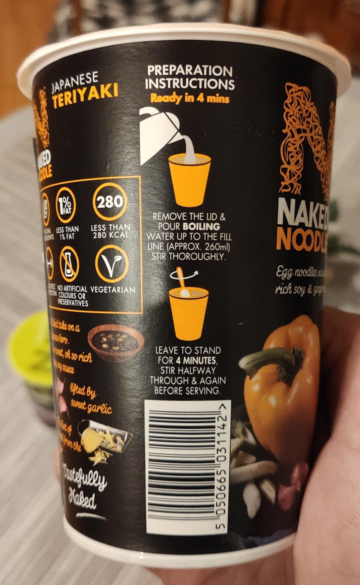 Британская лапша Naked Noodle